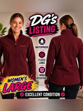 Patagonia Women's Burgundy Utility Jacket